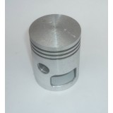 PÍST LEVÝ - 350CCM  - 58,00 - (0 VÝBRUS) - (ČEP 16MM,KROUŽEK 2,5MM) - ČESKÁ VÝROBA - METAZ HRADEC (PŮVODNÍ ČESKOSLOVENSKO)